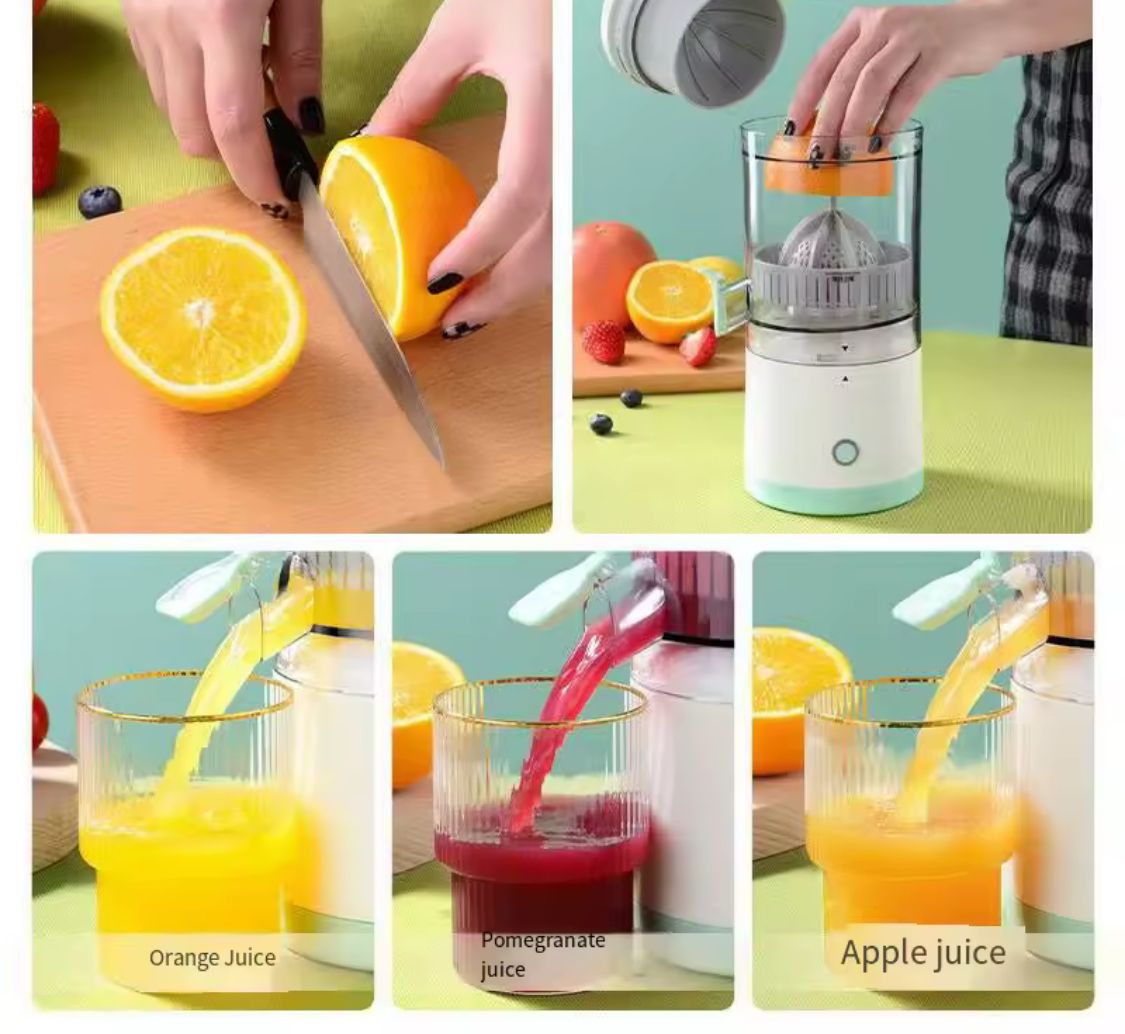 EXPRIMIDOR DE JUGO RECARGABLE