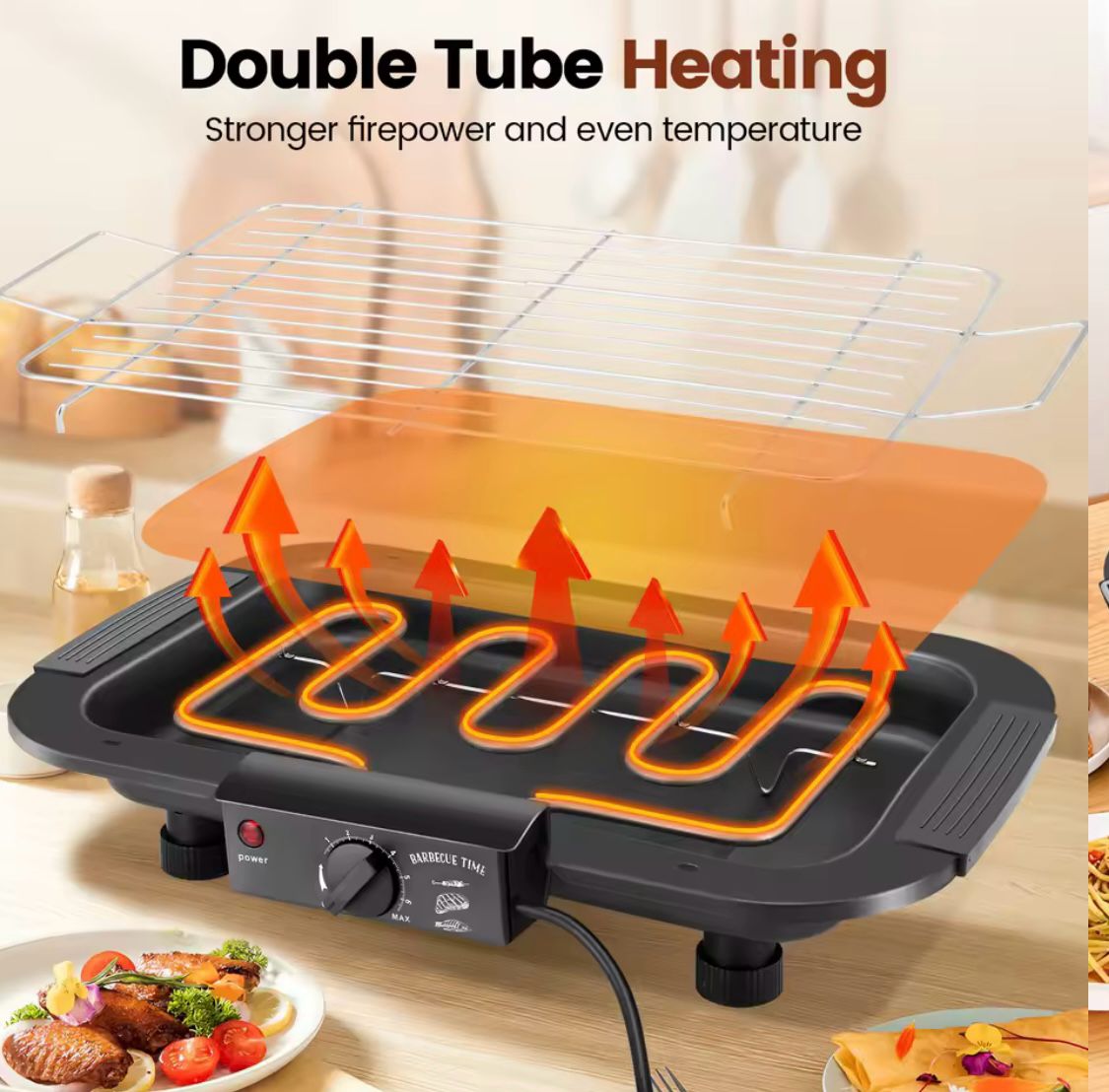 BBQ ELECTRICO 2000W