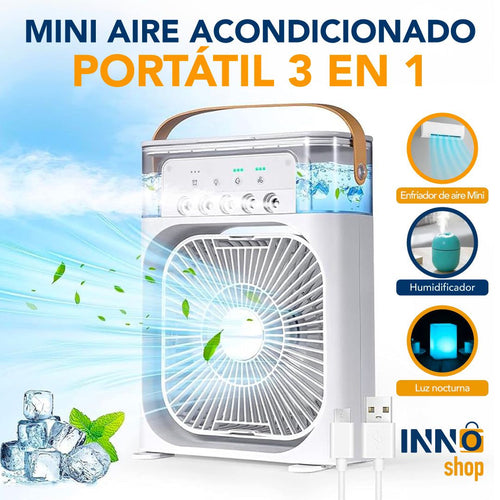 Mini Aire Portátil: Frescura en Tus Manos 🌬❄