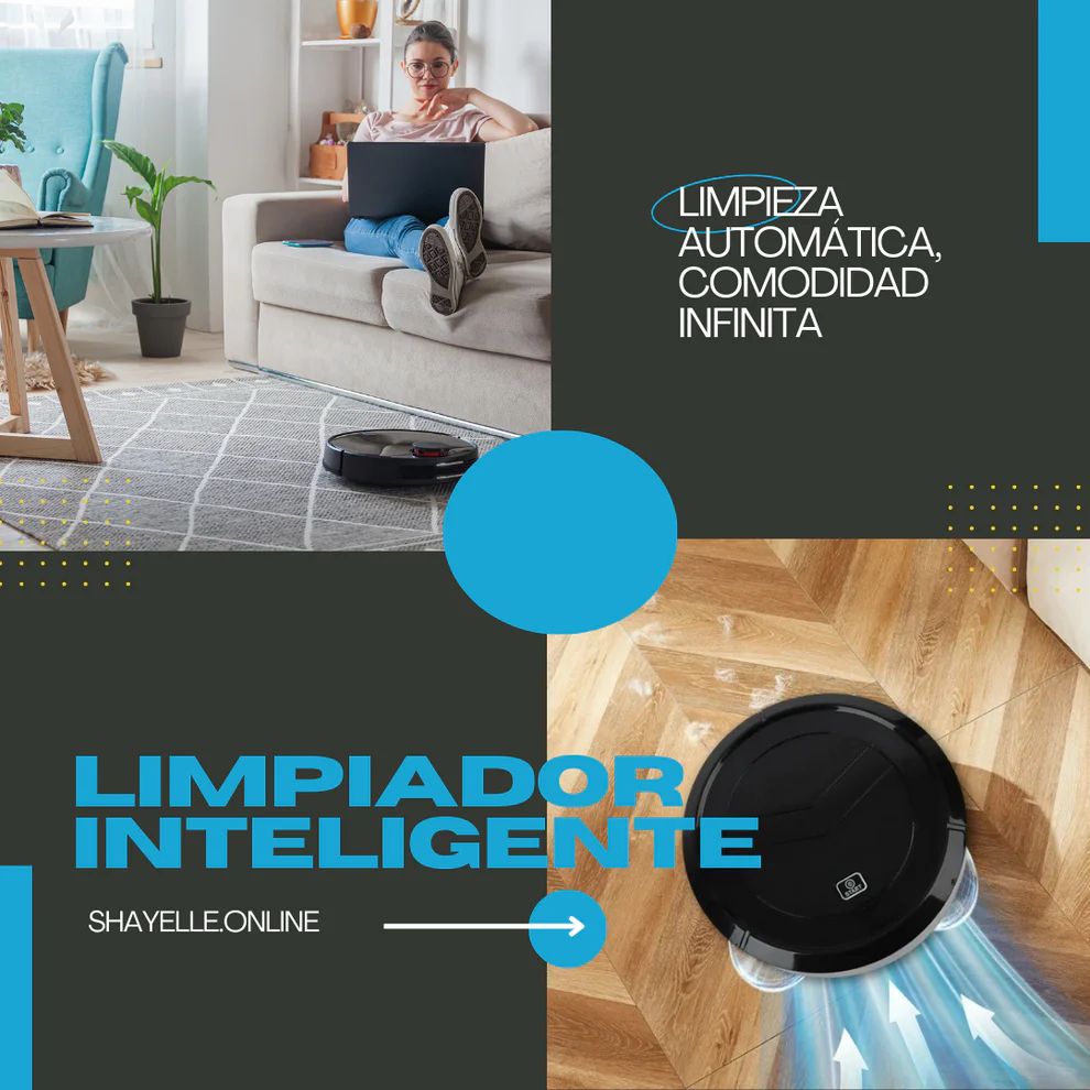 ASPIRADORA INTELIGENTE 2 EN 1